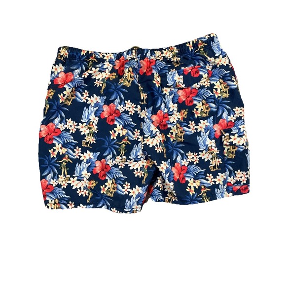 Tommy Bahama Swim Trunks Mens XXL Rare Luau‎ Hoola Girl Shorts 36"-44"x6" - Picture 6 of 11